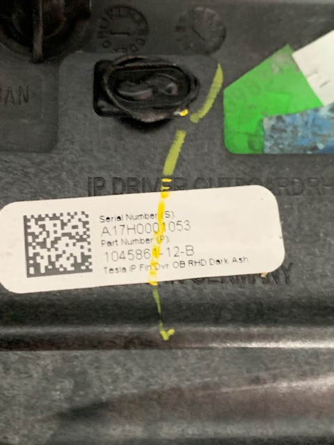 фото №9, Tesla s x rhd комплект dekorów панелі 1045863-12-c