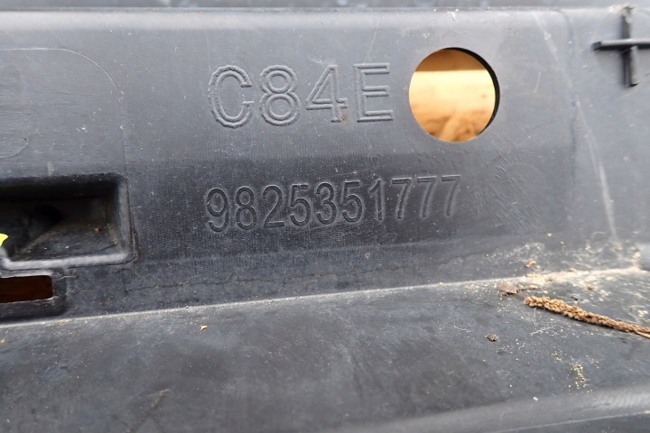 фото №15, Citroen c5 aircross 17- накладка спойлер бампера зад заднє 9825351777 oem номер