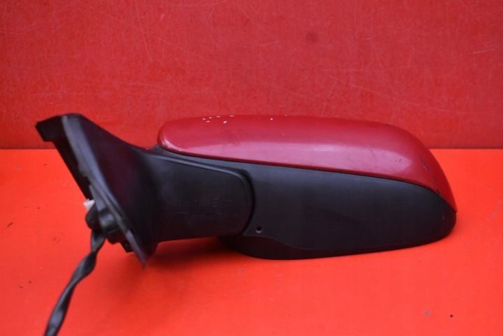 фото №5, Зеркало левое красный eu 024112 toyota auris 1 i 06-09 5 pin