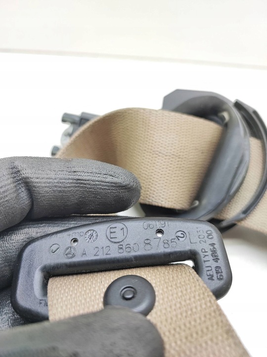 фото №6, Mercedes-benz e w212 2012 pas безпеки сидіння передньої