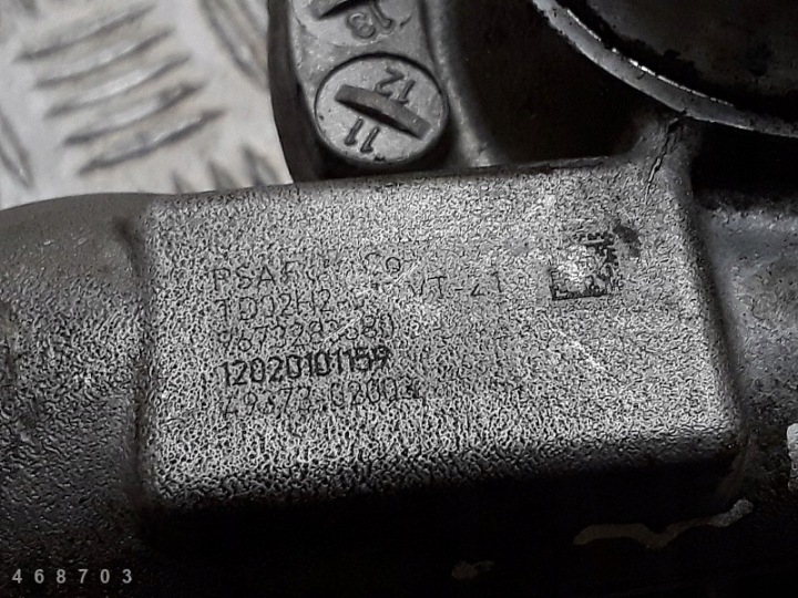 фото №10, 2012 citroen c3 picasso турбина турбокомпрессора 1600hdi 9673283680 4937352
