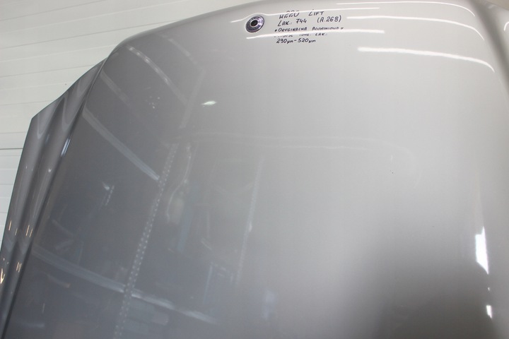 фото №11, Mercedes s w220 капот двигуна кришка 744 рестайлінг alu