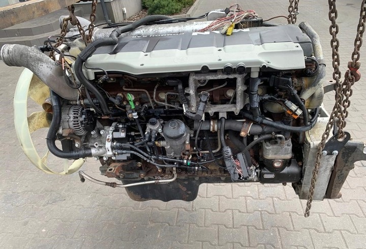 фото №6, Комплектний двигун man tga d2066 lf01 євро 3 430km