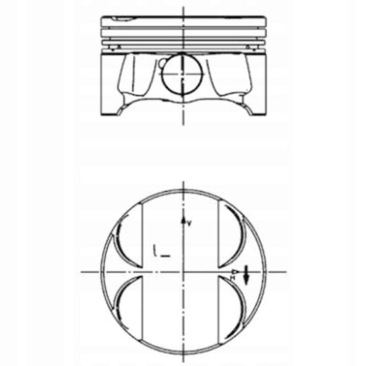 фото №2, Поршень kolbenschmidt