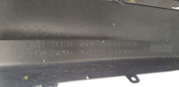 фото №16, Audi a8 d5 17- бампер зад задний 6xpdc 4n0807511d