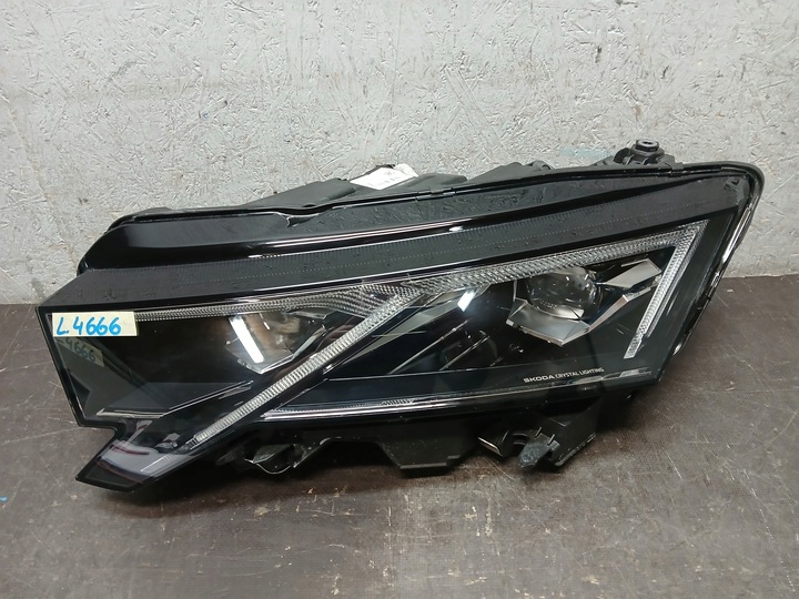 фото №1, Лампа перед ліва skoda octavia iv 4 повний led рестайлінг 5e4941035