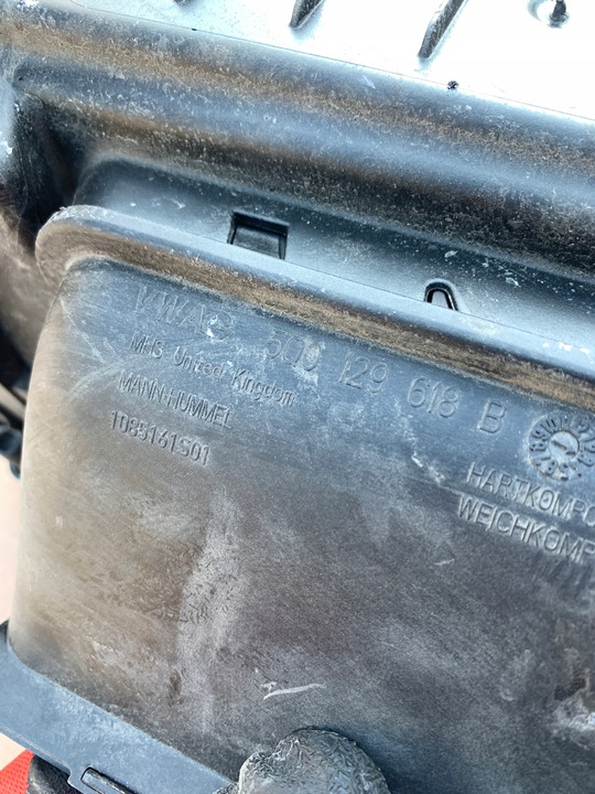 фото №8, 5q0129601ac корпус фільтра повітря vw skoda seat 2.0 tdi оригінал комплект