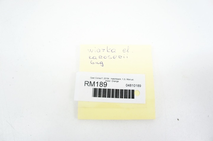 фото №11, Rm189 opel corsa f жгут интерьера кабины 9835929880 9833959580 ar
