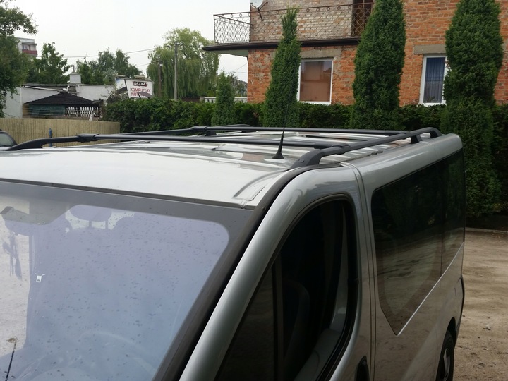 фото №7, Renault trafic 2001-2014 довгий рейлінги багажник