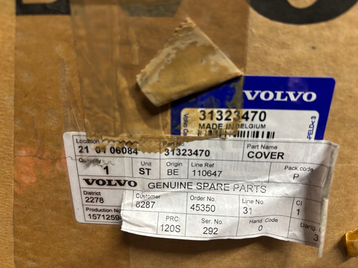фото №10, Руль воздуха жалюзи volvo v60 s60 новая 31323187