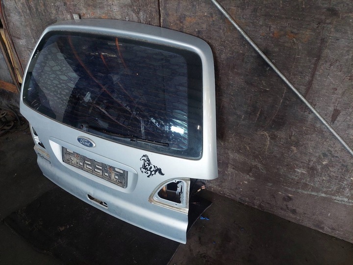 фото №3, Кришка багажника ford galaxy mk1 рестайлінг lb7z сатиновий чорний срібний