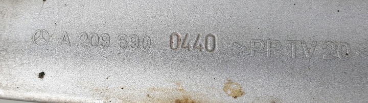 фото №9, Планка накладка порога правая 744 mercedes w209