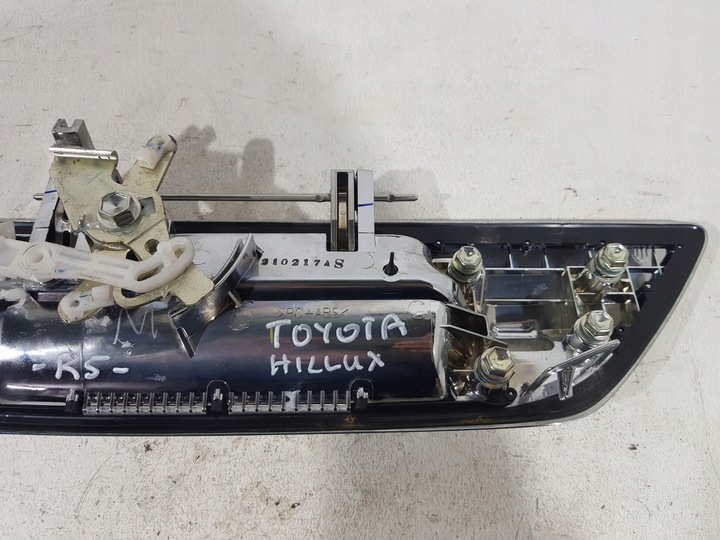 фото №11, Ручка крышки багажника хром toyota hilux viii 15-18r pod камера