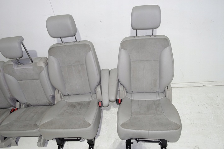 фото №8, Mercedes w251 обивка сиденья обшивки сиденье 6osób