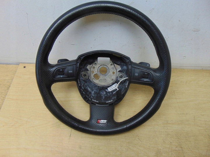 фото №5, Руль audi a6 c6 s-line кожа мульти лепестки