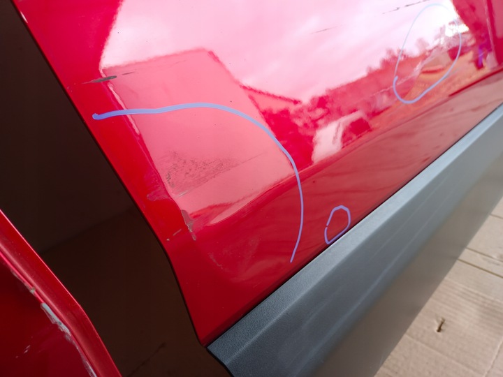 фото №7, Дверь правые перед зад mazda cx-30 2021- красный