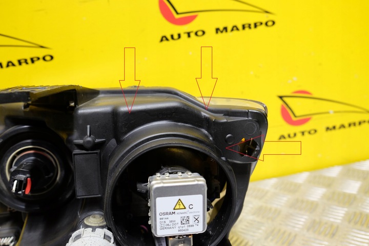 фото №14, Jeep grand cherokee 2011- фара лампа ксенон права usa