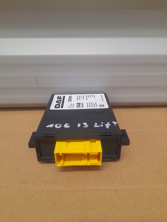 фото №3, Модуль блок управления fab daf xf 106 рестайлинг 2030946