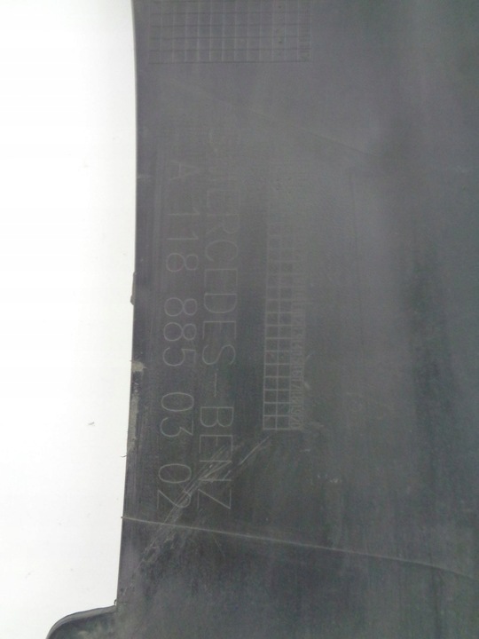 фото №12, Mercedes cla w118 amg спойлер накладка бампер зад