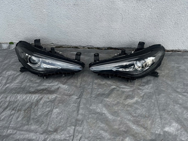 фото №10, Alfa romeo giulia бампер капот лампы led перед комплектный pas