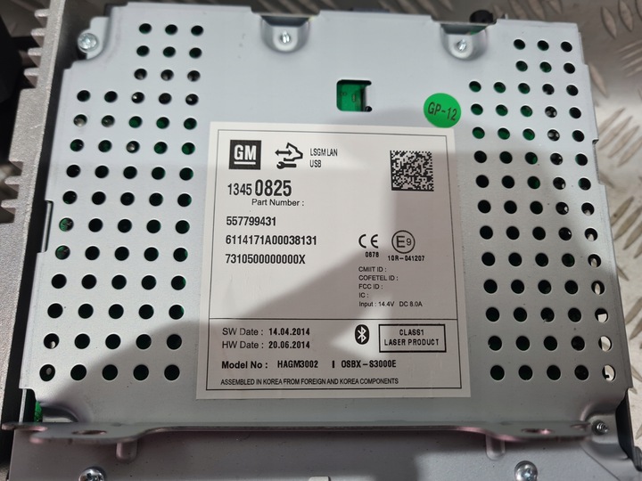 фото №3, Радіо cd 400 plus cd400 opel astra j блютуз