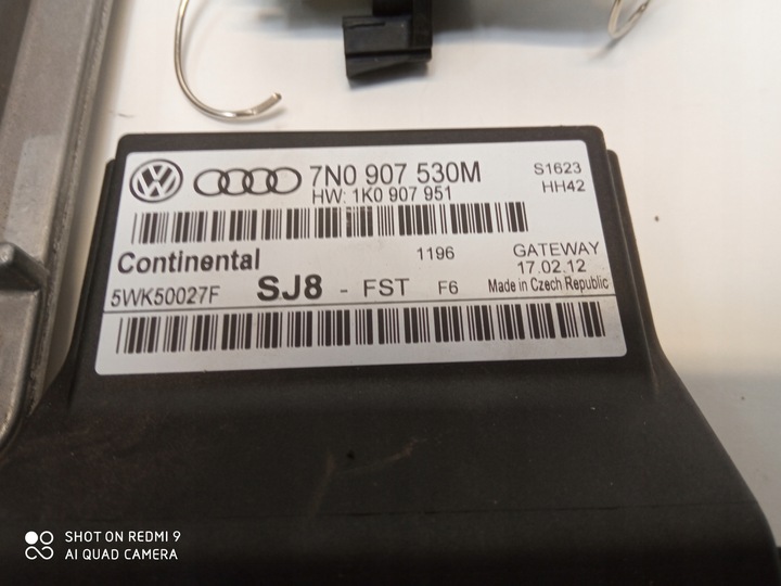 фото №5, Seat leon ii fl комп'ютер ecu замок запалювання спідометр