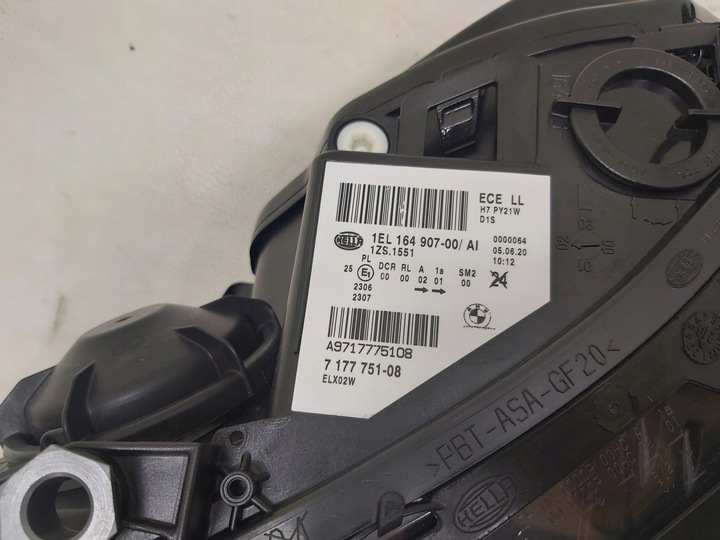 фото №8, Лампа перед передня ліва bmw 5 e60 e61 рестайлінг lci ксенон 7177751 нова