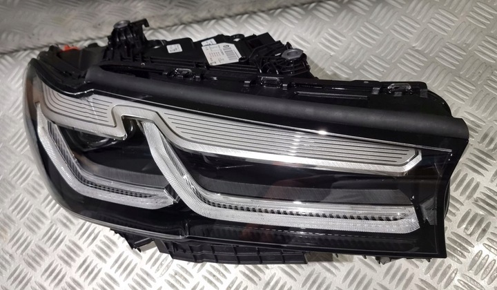 фото №10, Bmw 5 g30 g31 lci лампа правая перед передняя полный led адаптивный новая 22r