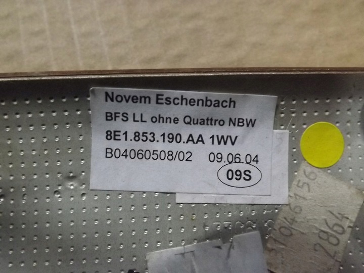 фото №9, Audi a4 b7 планка декоративная dekor панели распределительной консоли 8e1853190aa