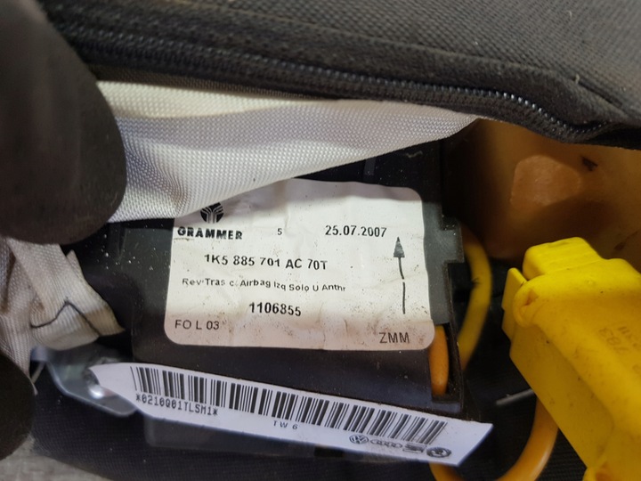 фото №8, Подушка сидіння golf v універсал