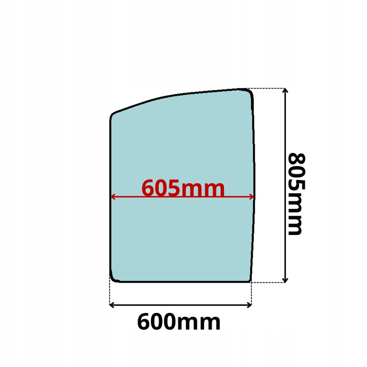 фото №1, Стекло левая w дверь опускная nissan interstar 02- 0244