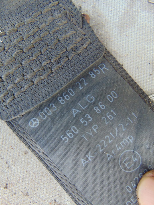 фото №5, Pas безпеки праві перед mercedes sprinter i