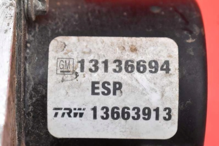 фото №6, Блок управления abs 13136694 opel signum 1.9 cdti 120 km 03-05