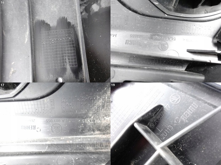 фото №14, Skoda enyaq iv 5la электрический 20- бампер + салазки + решётка радиатора + спойлер перед