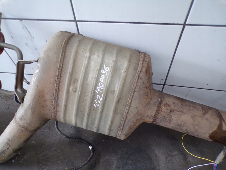 фото №7, Выхлоп глушитель катализатор mercedes w222 3.0 cdi s350 2224900036