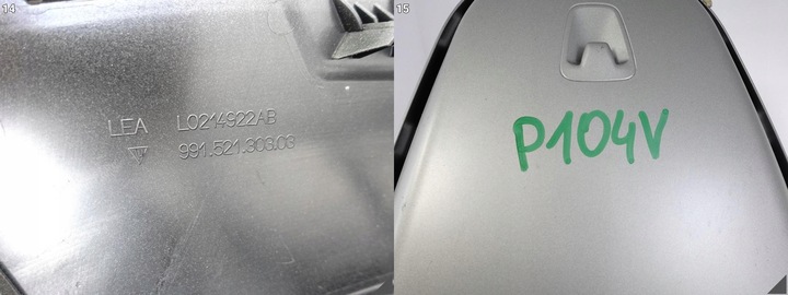 фото №12, Porsche 911 991 718 boxster 981 cayman 981c 982 11- спинка сиденья водителя