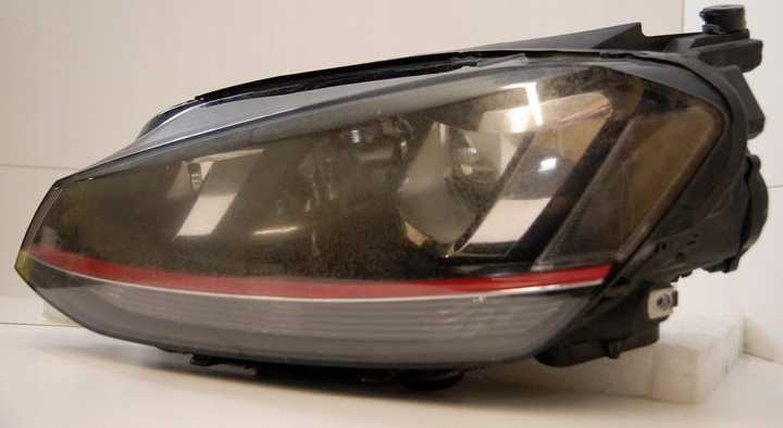 фото №15, Vw golf 7 vii gti 2012 - 2016 5g1941031a лампа левая передняя bi-xenon
