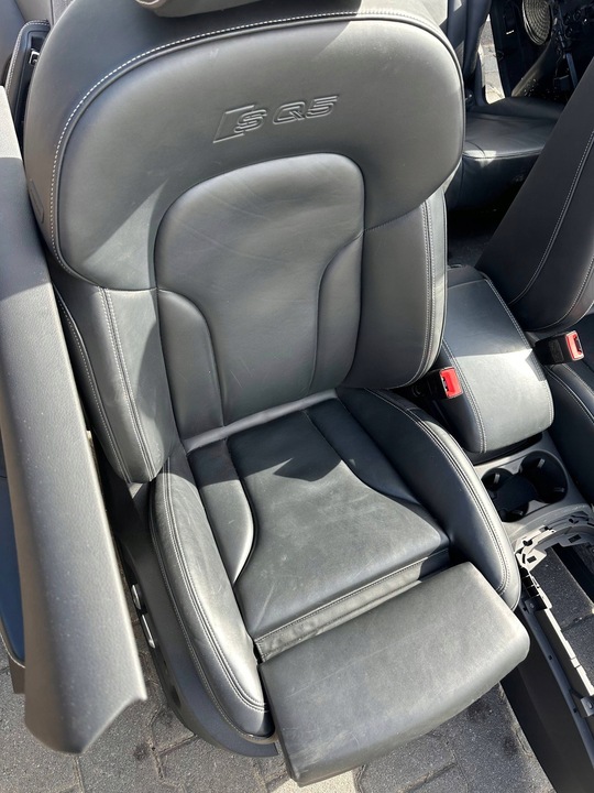 фото №5, Q5 8r рестайлинг sq5 сиденья кожа алькантара комплект