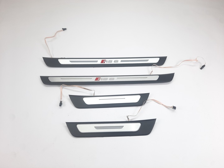 фото №1, Планки пороговые накладки комплект audi rs6 c8