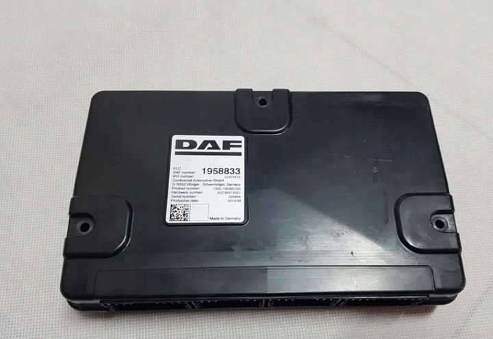 фото №1, Компьютер блок управления кассета света elc daf xf 106 , cf евро 6 1958833