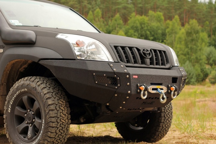 фото №12, Бампер передній сталевий toyota land cruiser j125