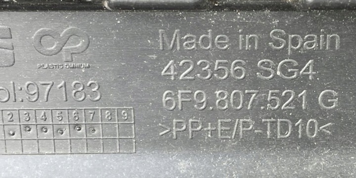 фото №9, Seat arona 17- задній бампер pod pdc 6f9807521g