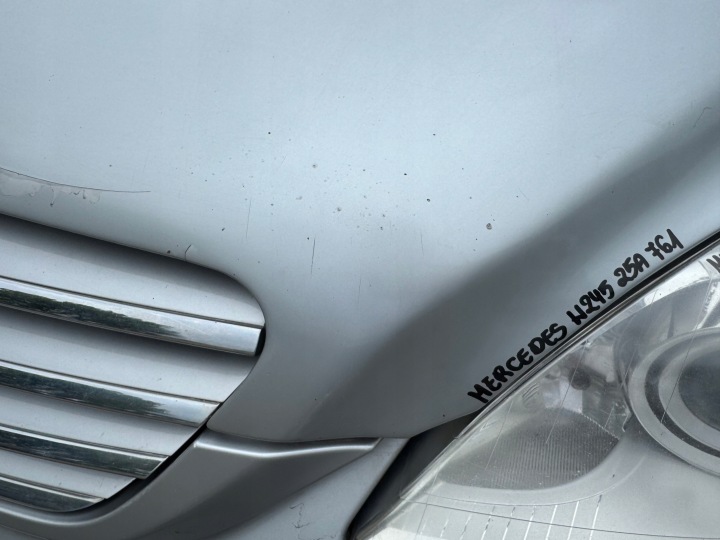 фото №11, Mercedes benz w245 капот крышка двигателя 761