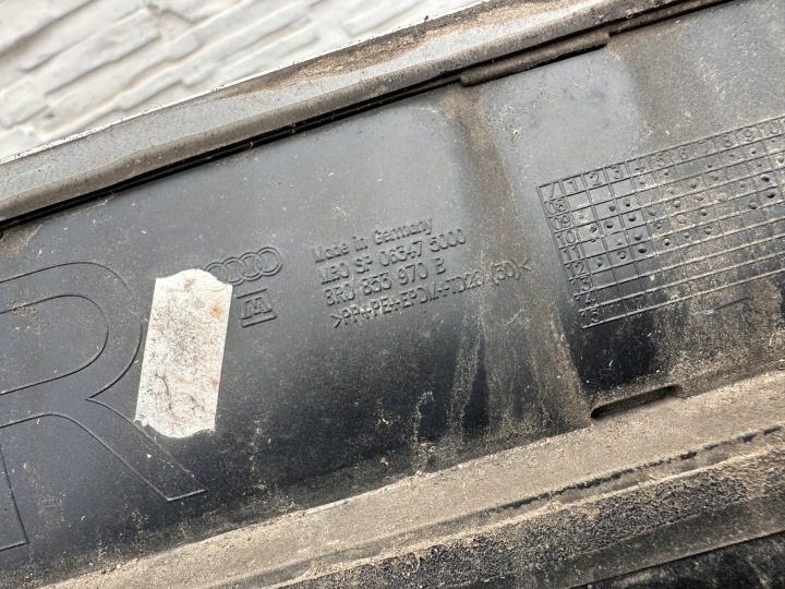 фото №5, Q5 8r молдинг двері біла праве зад 8r0853970b