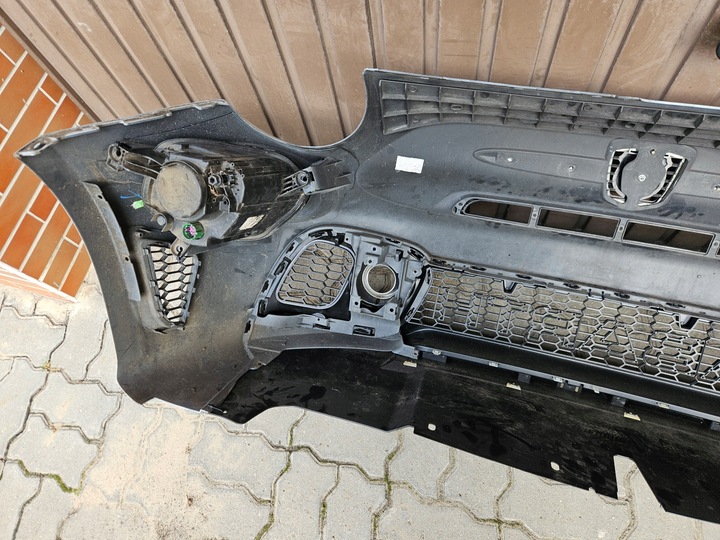 фото №12, Бампер перед переднє abarth 500 рестайлінг комплектний drl решітка радіатора решітка спойлер