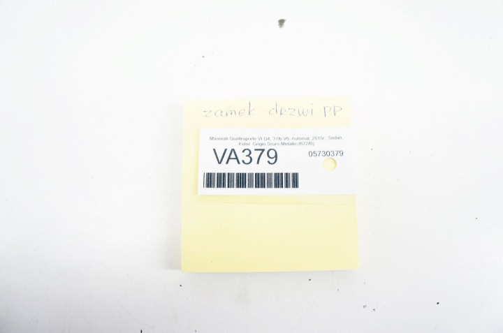 фото №5, Va379 maserati quattroporte vi замок дверь правая перед 670030630 68195787aa