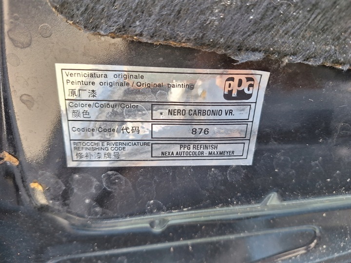 фото №11, Lancia chrysler ypsilon 3 iii 312 2011- дверь зад правые 876 nero carbonio