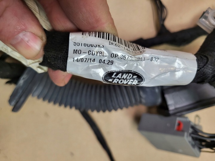 фото №10, Джгут установка двері лівий зад range rover sport ii l494 dk62-14633-bd оригінальний номер
