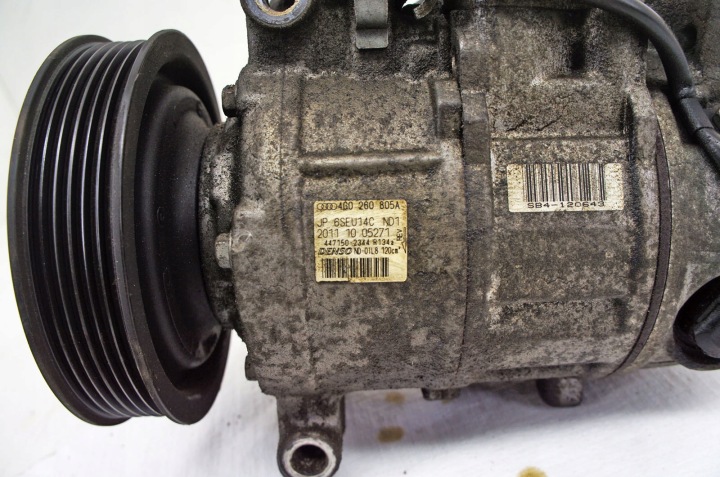 фото №8, Uf215 audi a6 c7 2.8 fsi компресор кондиціонера 4g0260805a ar