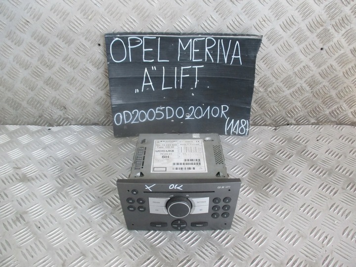 фото №5, Радио cd mp3 opel meriva a 02-10r 13233929
